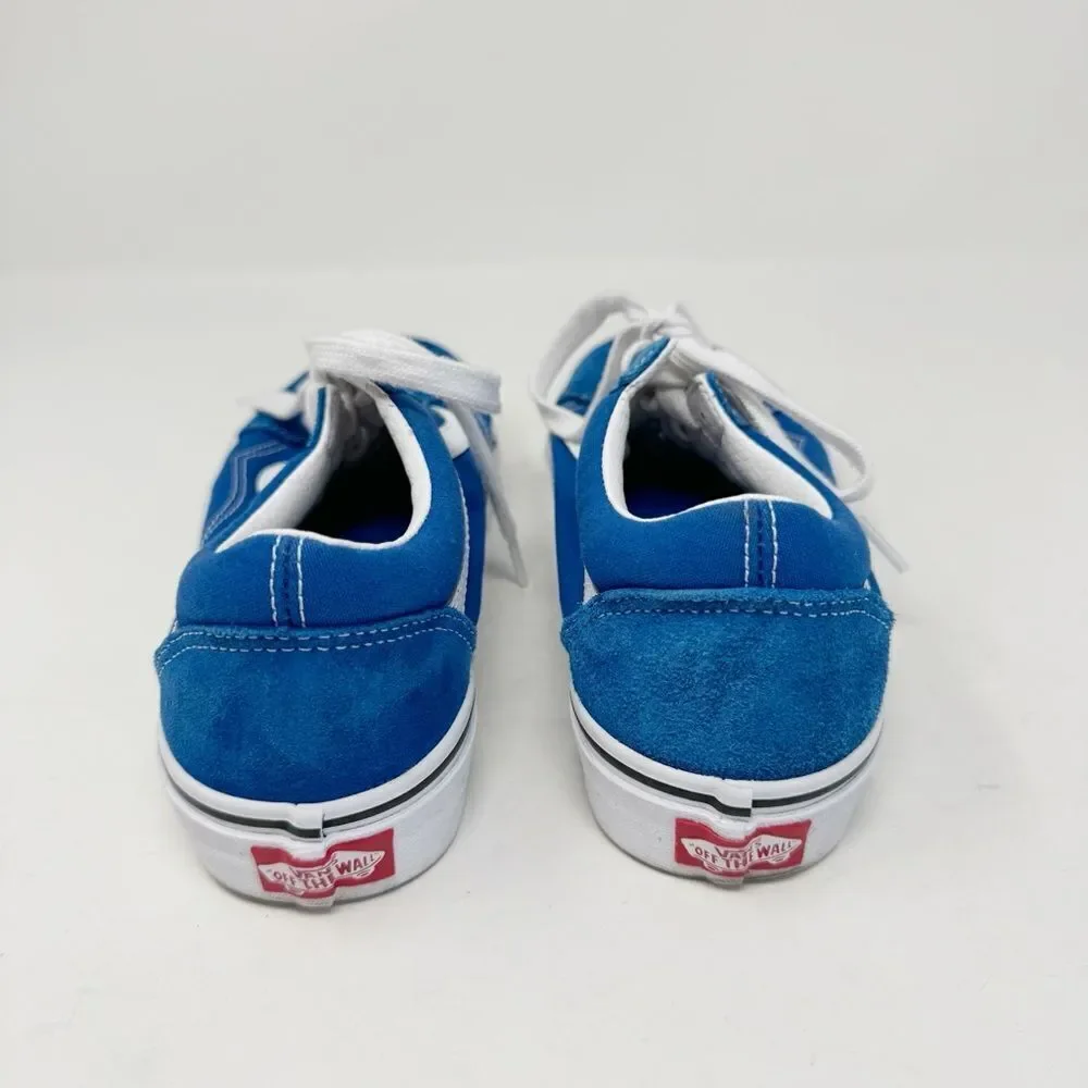 VANS | Blue & White Low Top Lace Up Sneakers Men’s Size 6.5 or Women’s Size 8
